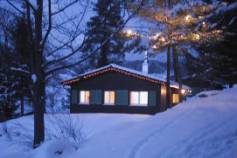Das Feriendorf im Winter